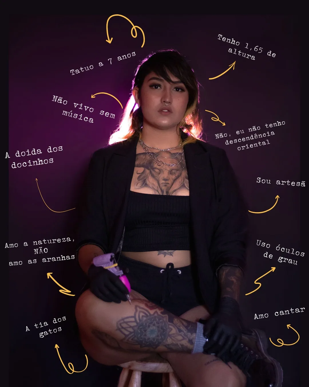Brenda Gois e seu universo artístico
